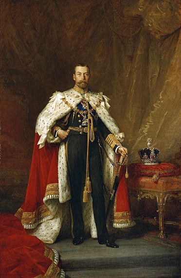 King George V ca. 1911 by Luke Fildes 1843-1927 Royal Collection RCIN 402023